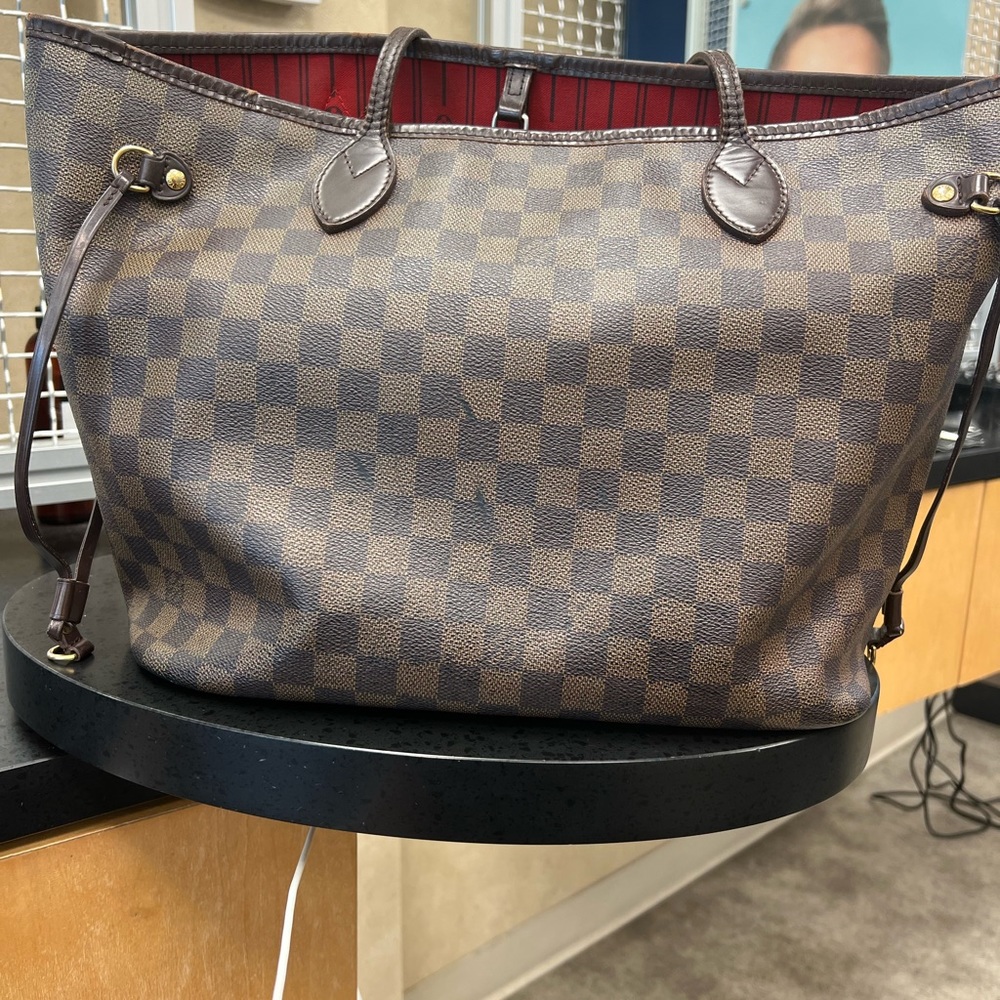 Neverfull mm damier ebene
